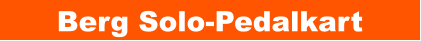 Berg Solo-Pedalkart